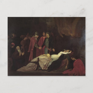 Frederic Leighton-Reconciliation of Montagues Postcard