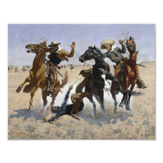 Frederic Remington - Aiding a Comrade Photo Print (Front)