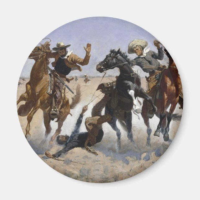 Frederic Remington Art Magnet (Front)