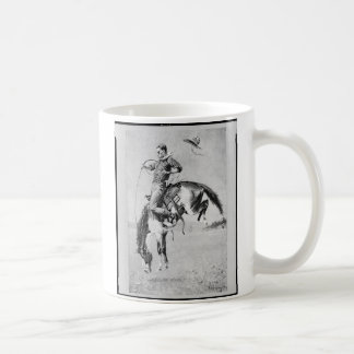 Frederic Remington Cowboy On Bronco Coffee Mug
