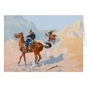 Frederic Remington - The Advance-Guard, or The Mil