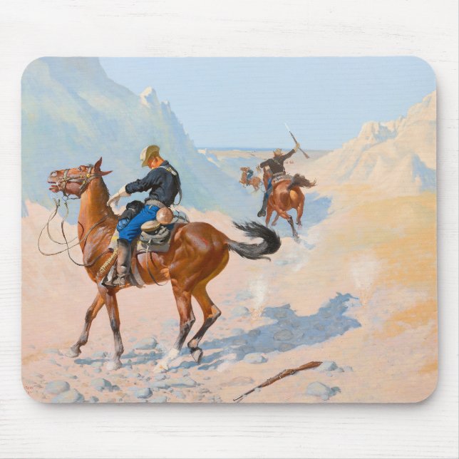Frederic Remington - The Advance-Guard, or The Mil Mouse Mat (Front)