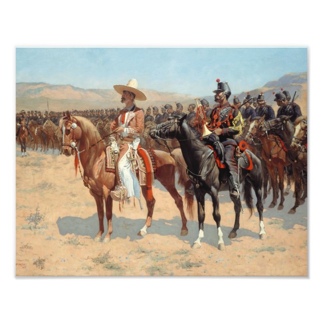 Frederic Remington - The Mexican Major Photo Print (Front)