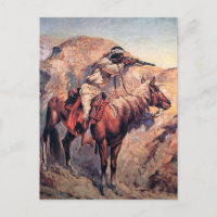 Frederic Remington Western Art “Apache Ambush”