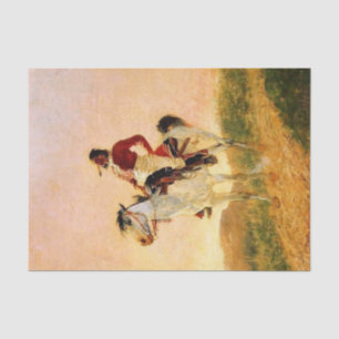Frederic Remington Western Art “Modern Comanche” Tissue Paper