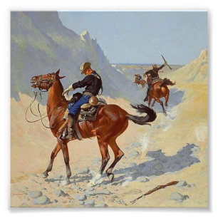 Frederic Remington Western Art “The Advance Guard” Photo Print