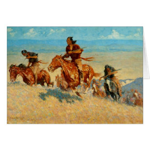 Frederic Remington's The Buffalo Runners (1909)