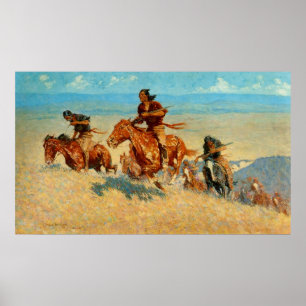Frederic Remington's The Buffalo Runners (1909) Poster