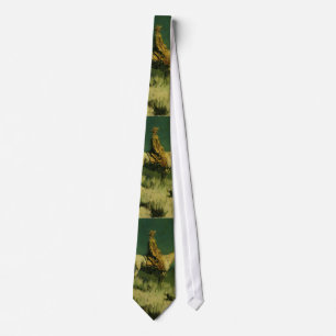 Frederic Remington's The Night Herder (circa 1908) Tie