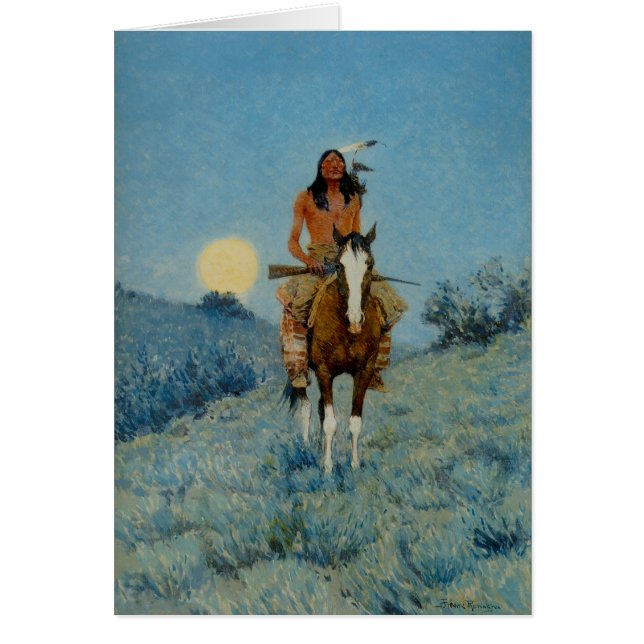 Frederic Remington's The Outlier 1909 (Front)