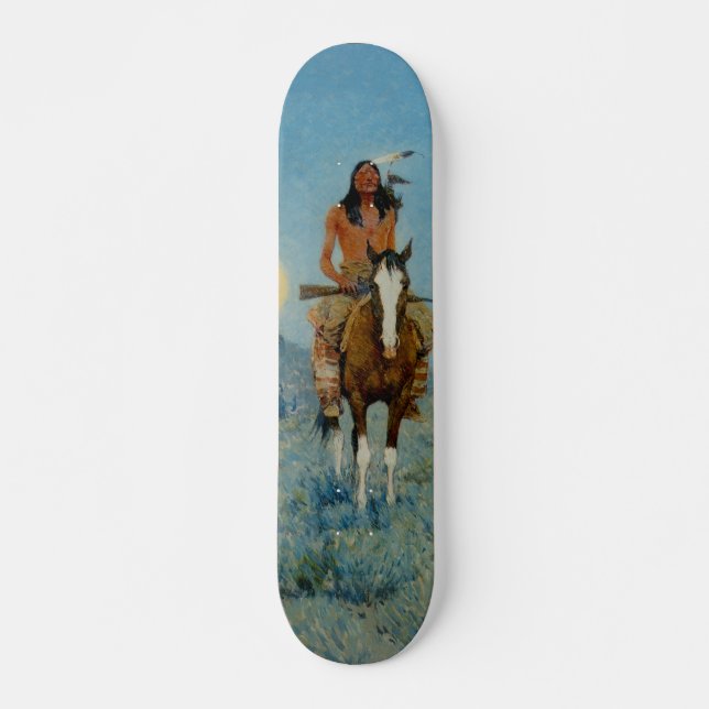 Frederic Remington's The Outlier 1909 Skateboard (Front)