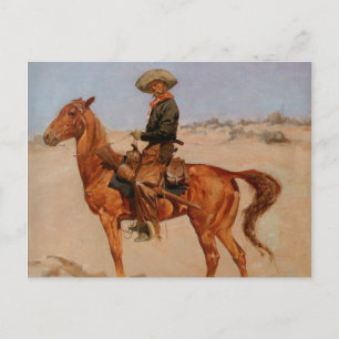 Frederic Remington's The Puncher (1895) Postcard