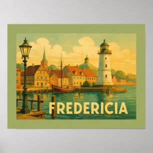 Fredericia Denmark Soldier Poster
