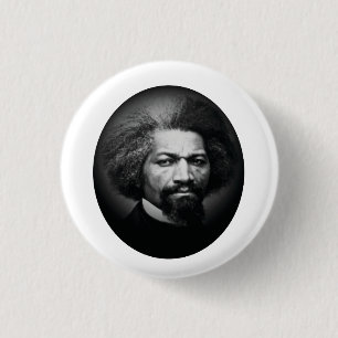 Frederick Douglass 3 Cm Round Badge