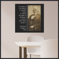 Frederick Douglass Censorship Quote Black History 