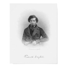 Frederick Douglass Engraved Portrait