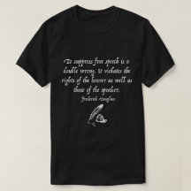 Frederick Douglass Free Speech Quote