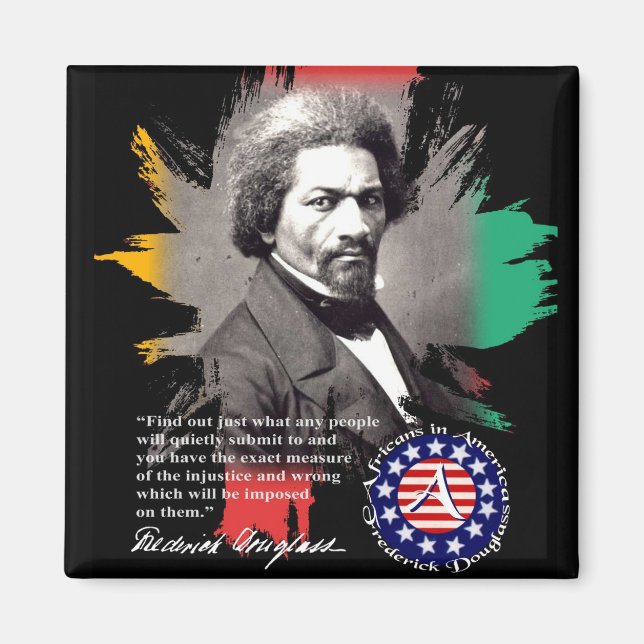 frederick douglass magnet (Front)