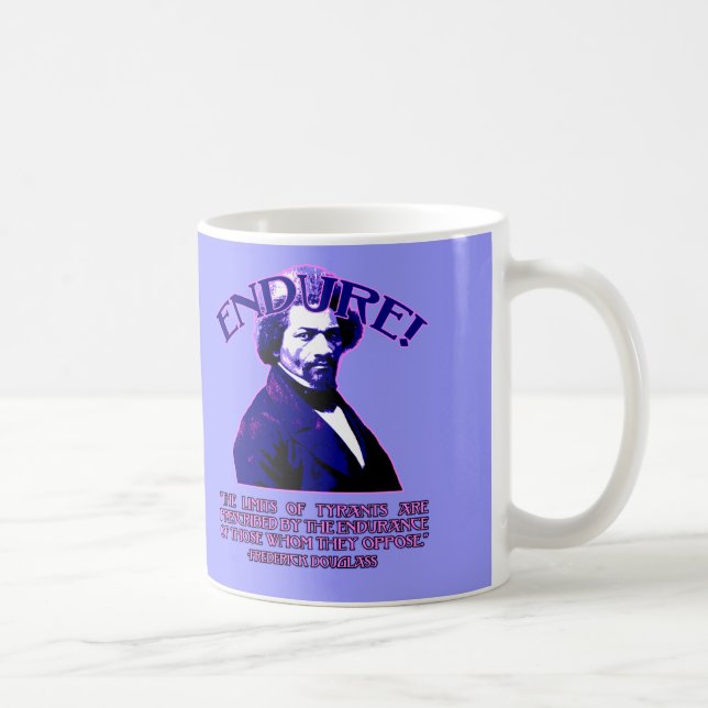 Frederick Douglass Quote: The Limits of Tyrants Coffee Mug (Right)