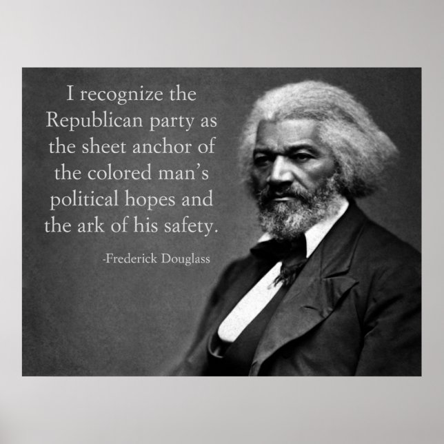 Frederick Douglass Republican Poster (Front)