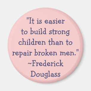 Frederick Douglass Strong Children Magnet
