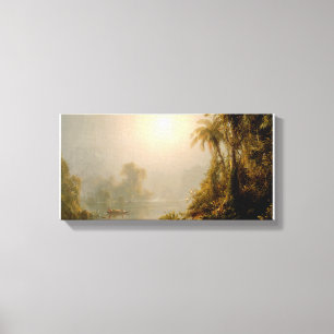 Frederick Edwin Church_Morning in the Tropics Canvas Print