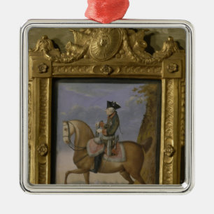 Frederick II on horseback Metal Tree Decoration