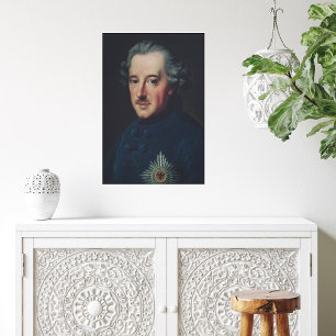 Frederick II the Great Canvas Print