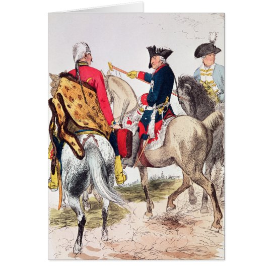 Frederick II the Great Card