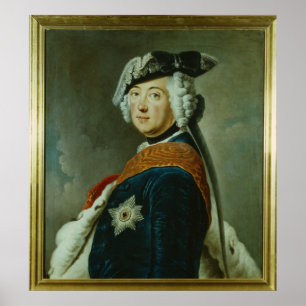 Frederick II the Great of Prussia Poster
