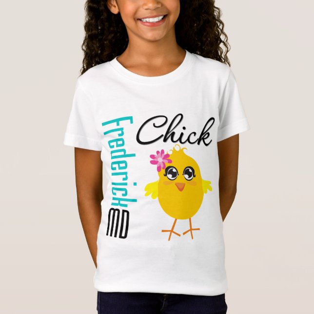 Frederick MD Chick T-Shirt (Front)