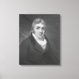 Frederick Reynolds, engraved by George T. Doo Canvas Print
