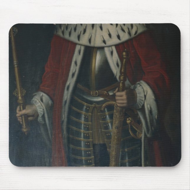 Frederick William I, King of Prussia Regalia Mouse Mat (Front)