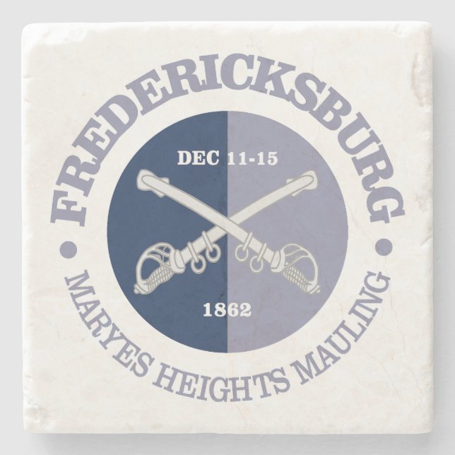 Fredericksburg (B&G) Stone Coaster (Front)