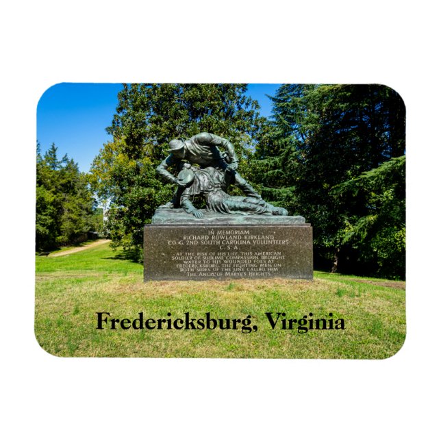 Fredericksburg Battlefield in Virginia Magnet (Horizontal)