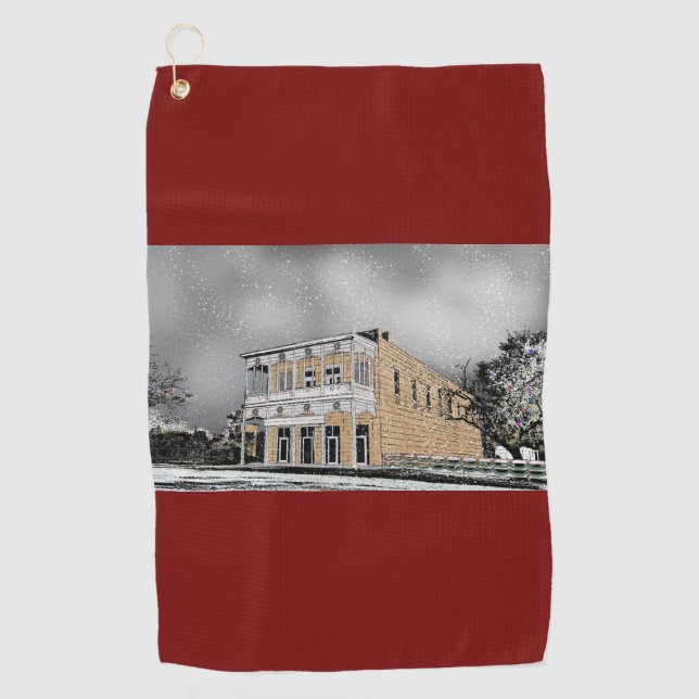 Fredericksburg Golf Towel (Front)