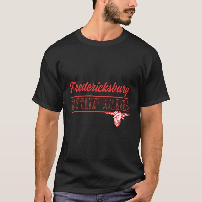 Fredericksburg High School Billies C4 T-Shirt (Front)