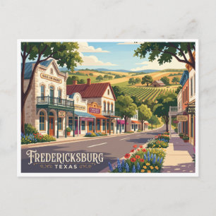 Fredericksburg Texas Postcard