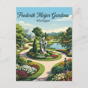 Frederik Meijer Gardens Michigan Postcard