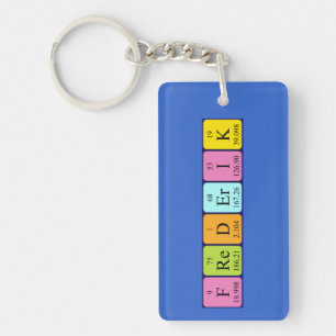 Frederik periodic table name keyring