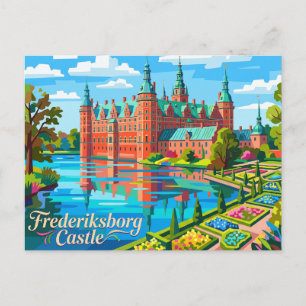 Frederiksborg Castle Denmark Postcard