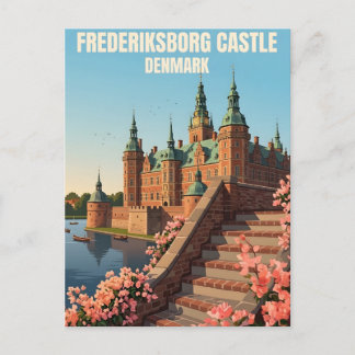 Frederiksborg Castle Denmark Royal Renaissance Pos Postcard
