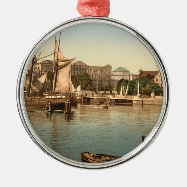 Frederiksborg Castle II, Hillerod, Denmark Metal Tree Decoration (Front)