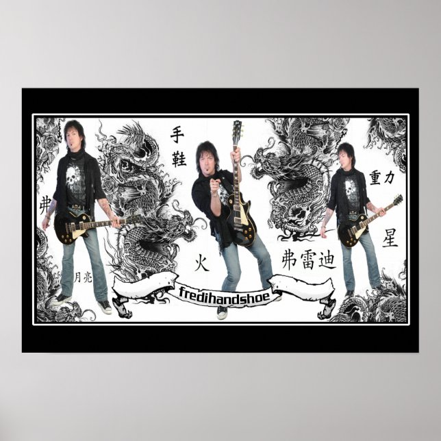 Fredi Handshoe Dragons and Songs Poster (Front)