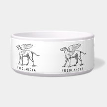 Fredlandia Winged Dog Bowl