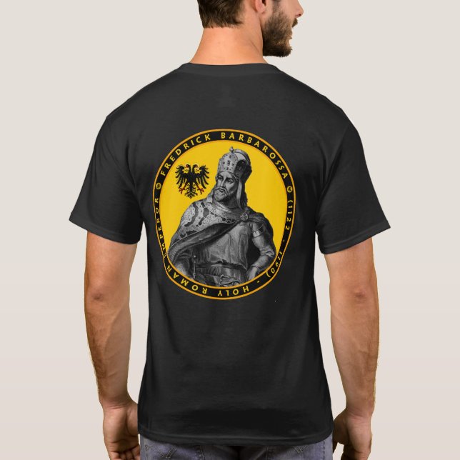 Fredrick Barbarossa Portrait Seal Shirt (Back)