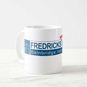 FREDRICKS VERY FINE HOMES COFFEE MUG