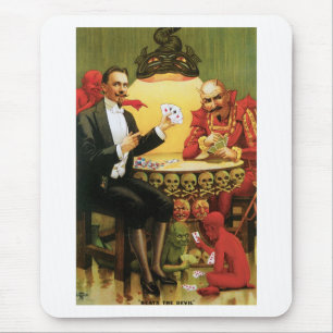 Fredrik The Great ~ Magician Vintage Magic Act Mouse Mat