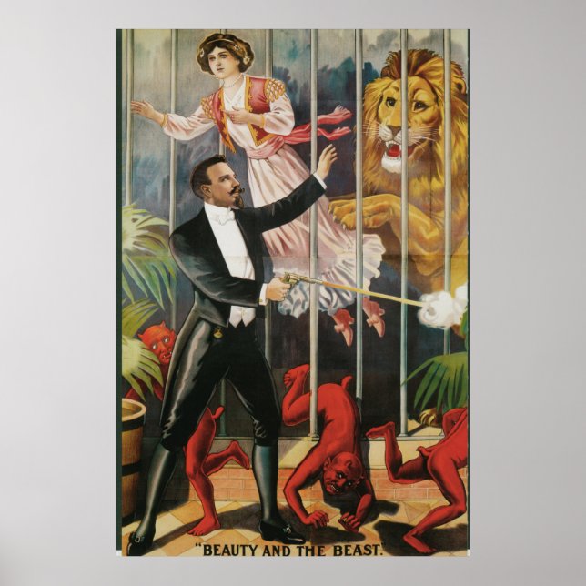 Fredrik The Great  Vintage Magic Poster (Front)