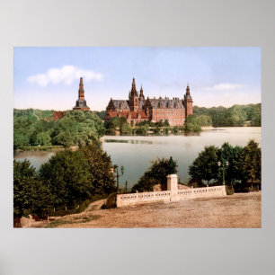 Fredriksborg Castle Copenhagen Denmark Poster